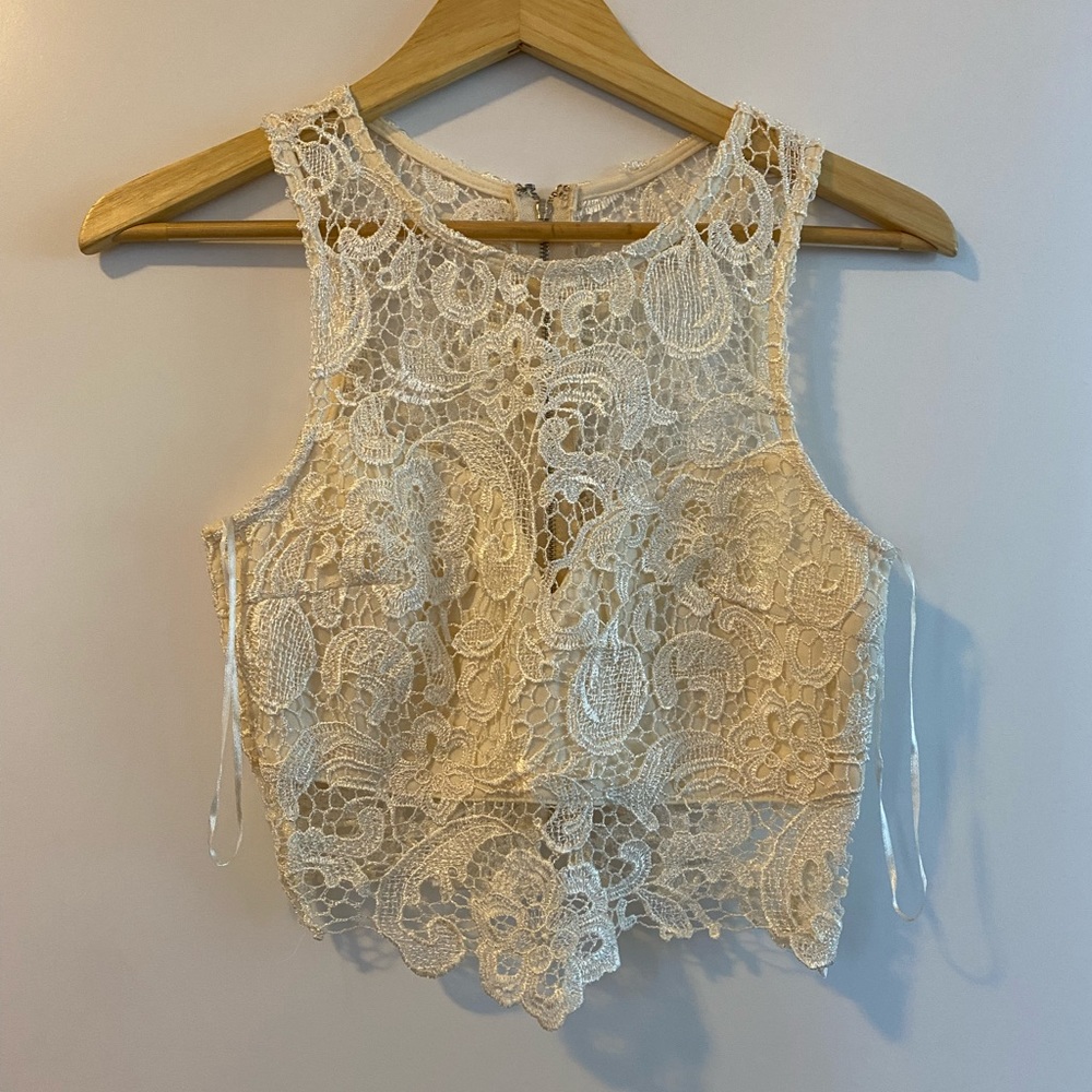 Wedding 2 piece small dress - Picture 3 of 5